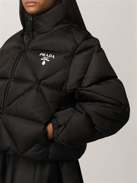 prada bubble jacket womens|prada coats for women.